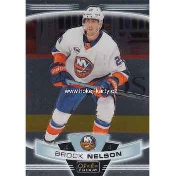 Karetní hra řadová karta BROCK NELSON 19-20 OPC Platinum číslo 61