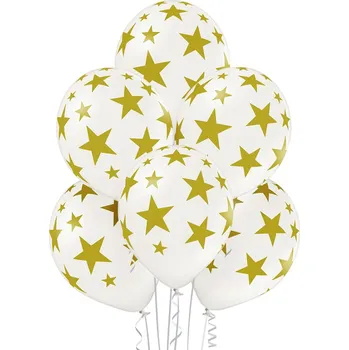 Party dekorace Hvězdné balónky Stars, 6 ks