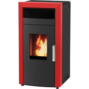 Krbová kamna Alfa-Plam Commo 15 kW červená