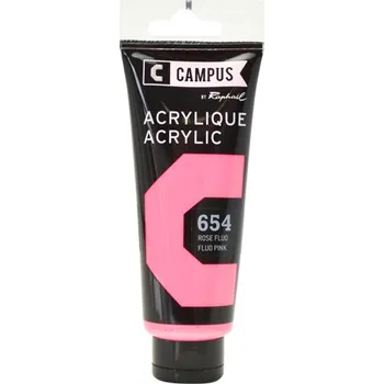 Speciální výtvarná barva SE akryl barva Campus 100 ml Fluo Pink 654