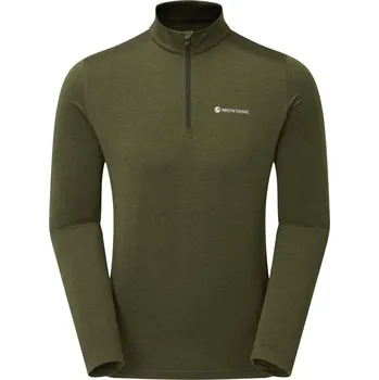Montane® Tričko Thermo Zip Neck Dart Montane®, Barva: Camo green, Velikost: XXL