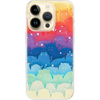 Telefonní příslušenství Odolné silikonové pouzdro iSaprio - Cats World - iPhone 14 Pro