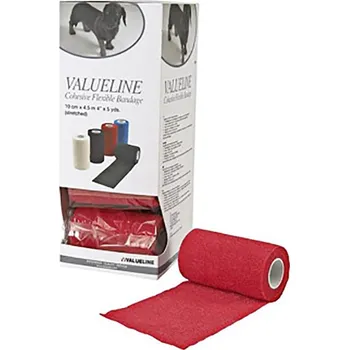 Elastické obinadlo KRUUSE červené (10cm, 4,5m)