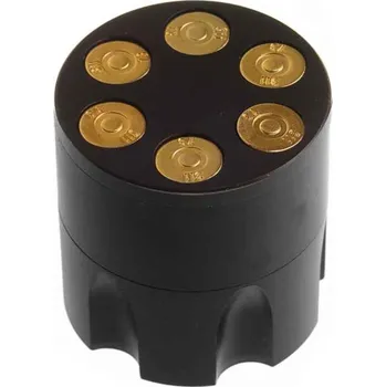 Drtička na tabák Colt (mlýnek na tabák ve tvaru zásobníku na náboje)