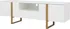 Televizní stolek Tenzo Birka 177 x 43 cm bílý