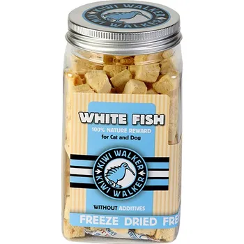 Pamlsek pro psa KIWI WALKER Freeze Dried White Fish 70g