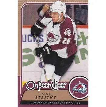 Sběratelská karetní hra řadová karta PAUL STASTNY 08-09 OPC číslo 109