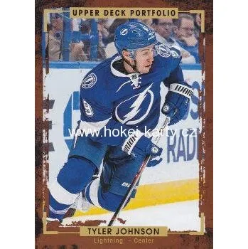 Sběratelská karetní hra řadová karta TYLER JOHNSON 15-16 Portfolio číslo 158