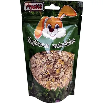 Krmivo pro hlodavce APETIT Zajícova zahrádka - Vločkovka (směs vloček) 150g