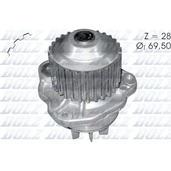 Chladič motoru Vodní čerpadlo, chlazení motoru DOLZ C135