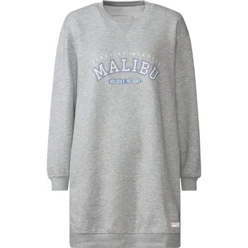 Dámské šaty esmara® Dámské mikinové šaty (šedá, S (36/38))