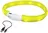 Nobby LED plochý svítící obojek žlutý, 40 cm