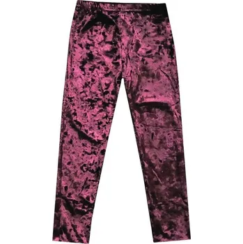 Dívčí legíny sametové Kugo, silnější, (ML7110-2), vel. 104