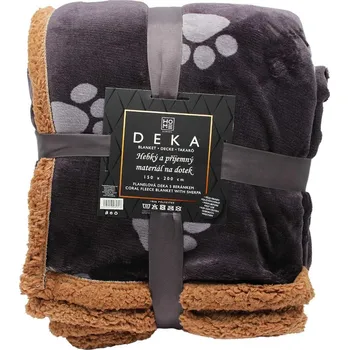 deka Home Elements Flanelová deka s beránkem 150 x 200 cm