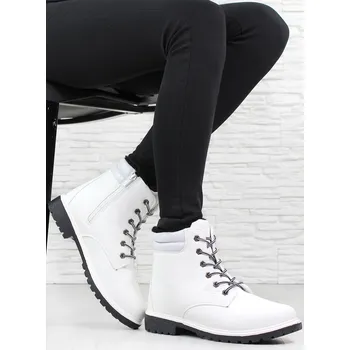 Dámská zimní obuv Cathay moda Bílé farmářky 3128-5WH Velikost: 38