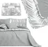 Přehoz na lůžko AmeliaHome Bonaire šedý 260 x 280 cm