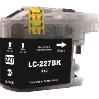 Alternativa LC-227BK XL, black pro Brother 4120/4420/5620, 16ml