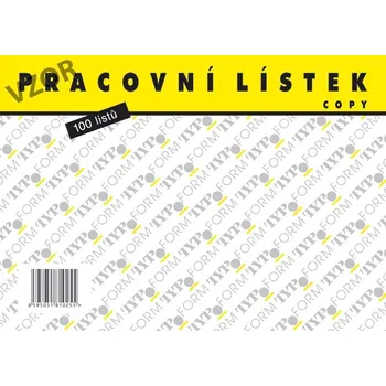 Tiskopis Pracovní lístek A5-COPY 100listů NCR