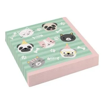 Papírový ubrousek Ubrousky - Zvířátka