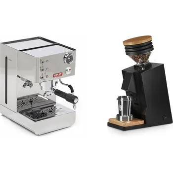 Kávovar Lelit Anna PL41LEM + Eureka Mignon Single Dose, Black & Oak