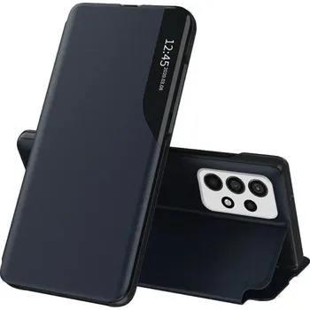 Pouzdro na mobilní telefon Pouzdro Samsung Galaxy A03s eFold Series, modré