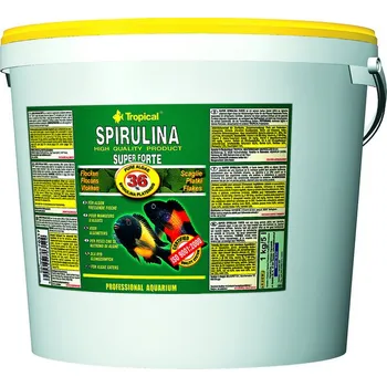 Krmivo pro rybičky TROPICAL Spirulina Forte 36% 5L/ 1 kg