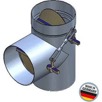 Kouřovod Žáronerezová klapka MORITZKLAPPE pr. 180/2 mm