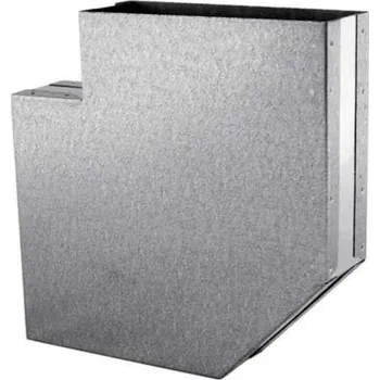 Kouřovod Koleno 90° 150 x 50 mm
