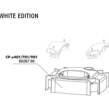 JBL kryt hlavy čerpadla bílý CP e401/701/901