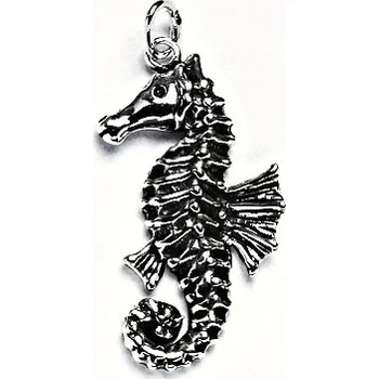 Přívěsek Stříbrný přívěsek mořský koník - P943 (Stříbrný přívěsek mořského koníka)