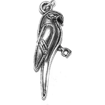 Přívěsek Stříbrný přívěsek papoušek - DN143 (Stříbrný přívěsek papoušek)