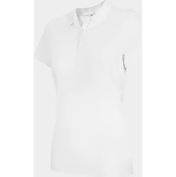 4F H4L22-TSD355 WHITE Dámské polo tričko US XXL