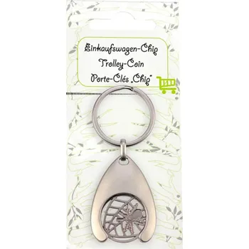 Klíčenka na mince pavouk