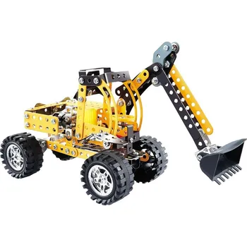 ostatní stavebnice MaDe Malý mechanik bagr 256 ks