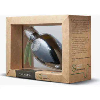 LA CHINATA Láhev Extra Panenského Oleje Ve Formě Olivy