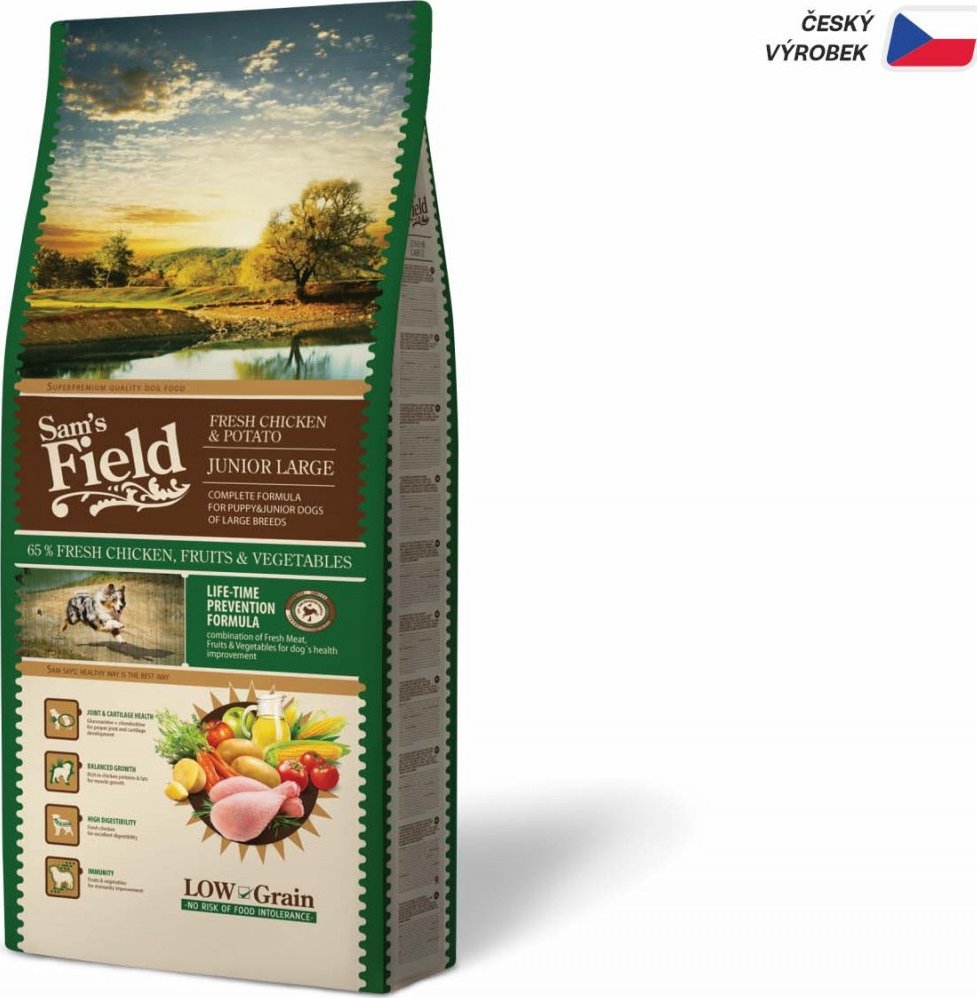 Sam's Field Huhn & Kartoffel Hundefutter – 13 Kg Sack | Für Welpen & Hunde Mit Empfindlichem Magen