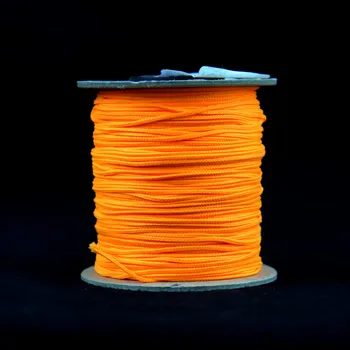 Dětské navlékací korálky Pro Háčkování Bižuterní šňůra 1,5 mm neon oranžová 5 m