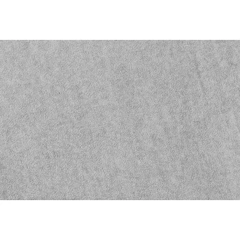 Prostěradlo Aaryan´s Froté prostěradlo světle šedé 90x200 cm