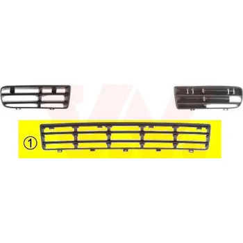 Nárazník Větrací mřížka, nárazník VAN WEZEL 5888590