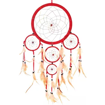 Lapač snů Lapač snů Alamis červený 16 cm