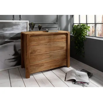 Komoda OTAVIO Komoda Palisandr 96x50x90 hnědá, olejovaná