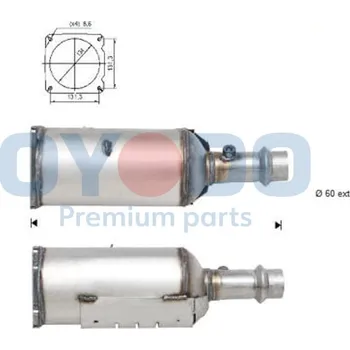 Katalyzátor Filtr pevných částic - DPF Oyodo 20N0021-OYO