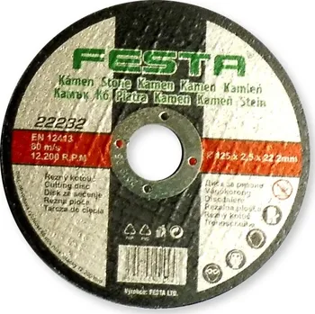 Brusný kotouč Kotouč na šamot pr. 125 mm