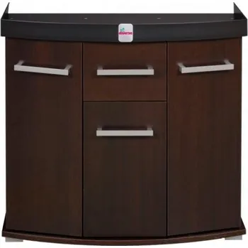 DIVERSA skříňka Solid vypouklá 80x35x75 cm Varianta: bílá