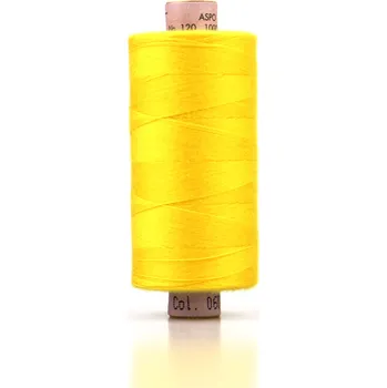 Nit Polyesterová nit Amann Aspo 120, slunečnicová 0607, 1000 m