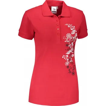 Dámské tričko Dámské triko s límečkem ALTISPORT CARRYOVER ALW029210 ČERVENÁ S