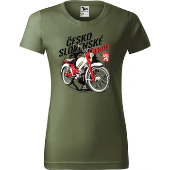 JAWA Stadion 22, ČESKOSLOVENSKÉ LEGENDY, V1 - Dámské tričko Basic - Nejoblíbenějí - XS