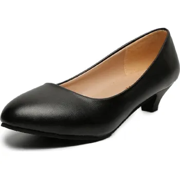 Dámské lodičky Lodičky s kulatou špičkou na kitten heel Velikost: 37, Barva (Varianta): Černá 2