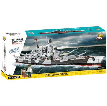Stavebnice COBI COBI World War II 4838 Bitevní loď Tirpitz