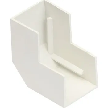 Stavební profil Ukončovací profil vnější úhel 60x40 mm bílý 9003